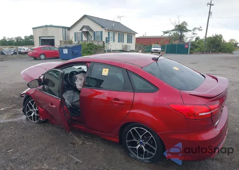 2015 Ford Focus Se из США, поврежденный, VIN 1FADP3F26FL302963